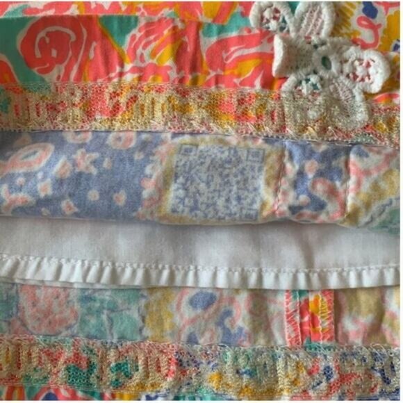 Lilly Pulitzer Classic Shift Dress A Story Written in the Sun Toddler Girls Size - Picture 6 of 8